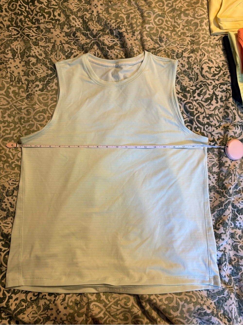Lululemon Sleeveless Crewneck Tank - Light Mint Blue